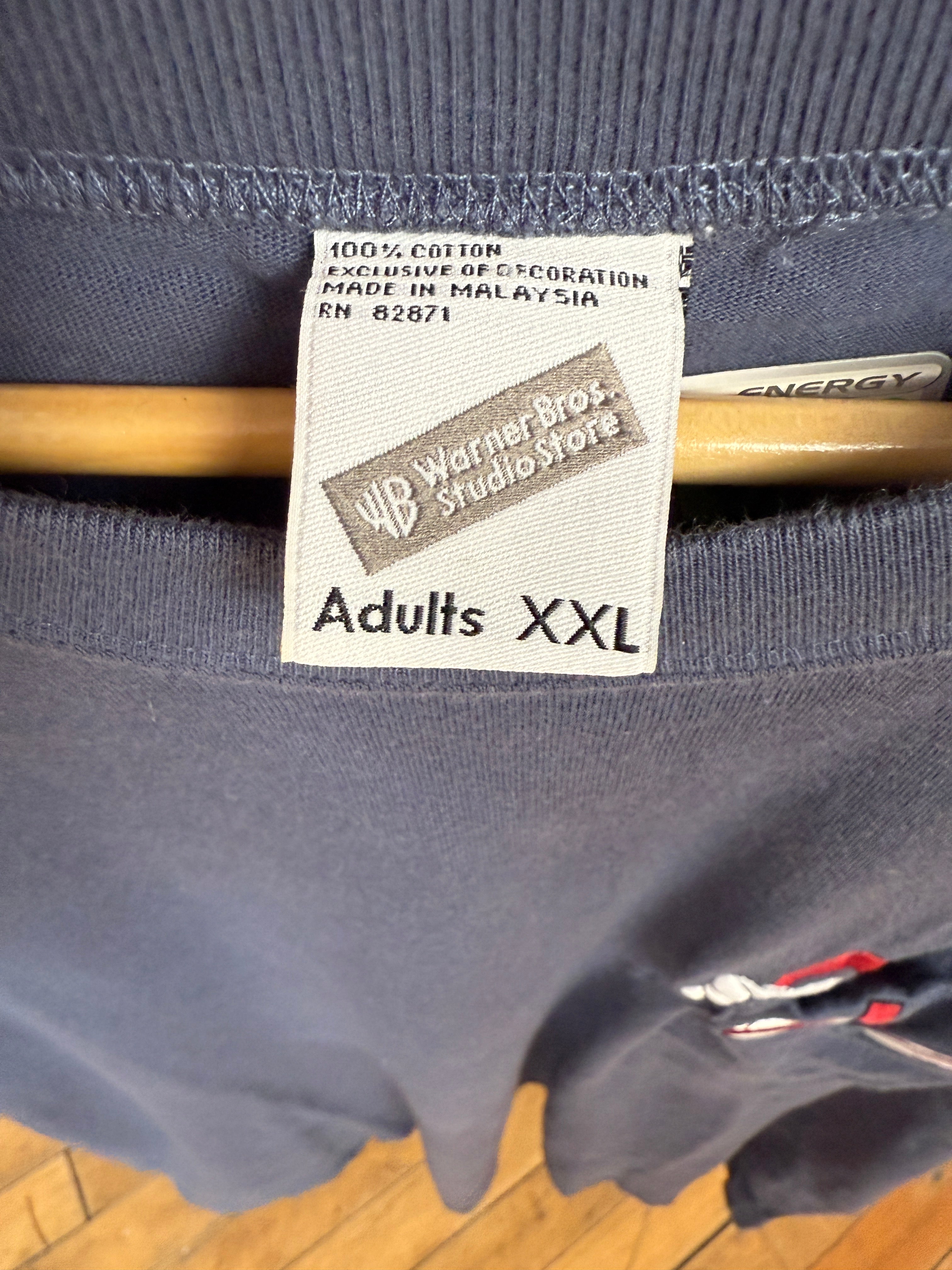 Vintage Looney Tunes Martian Embroidered Pocket Tee | size 2XL