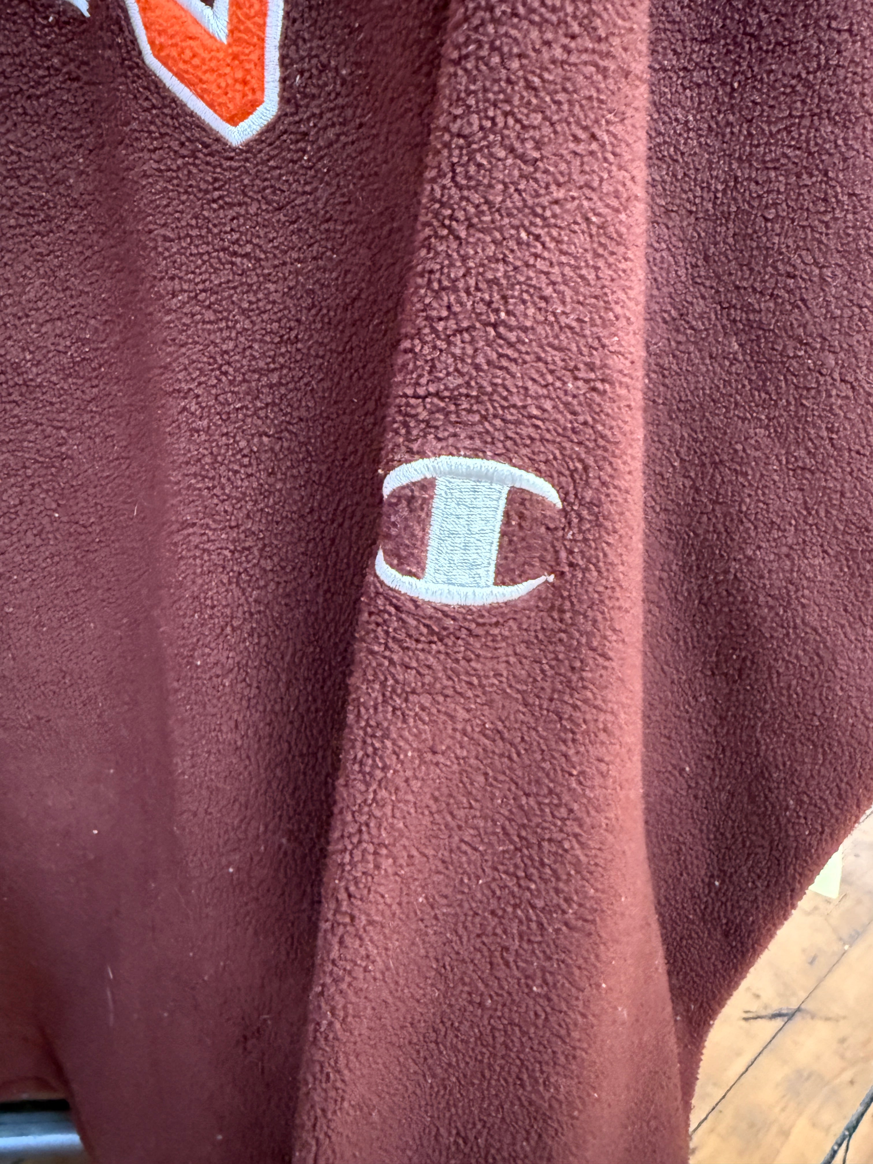 Vintage Cleveland Browns Pro Line Champion Quarter Zip | faded tag size XL/XXL