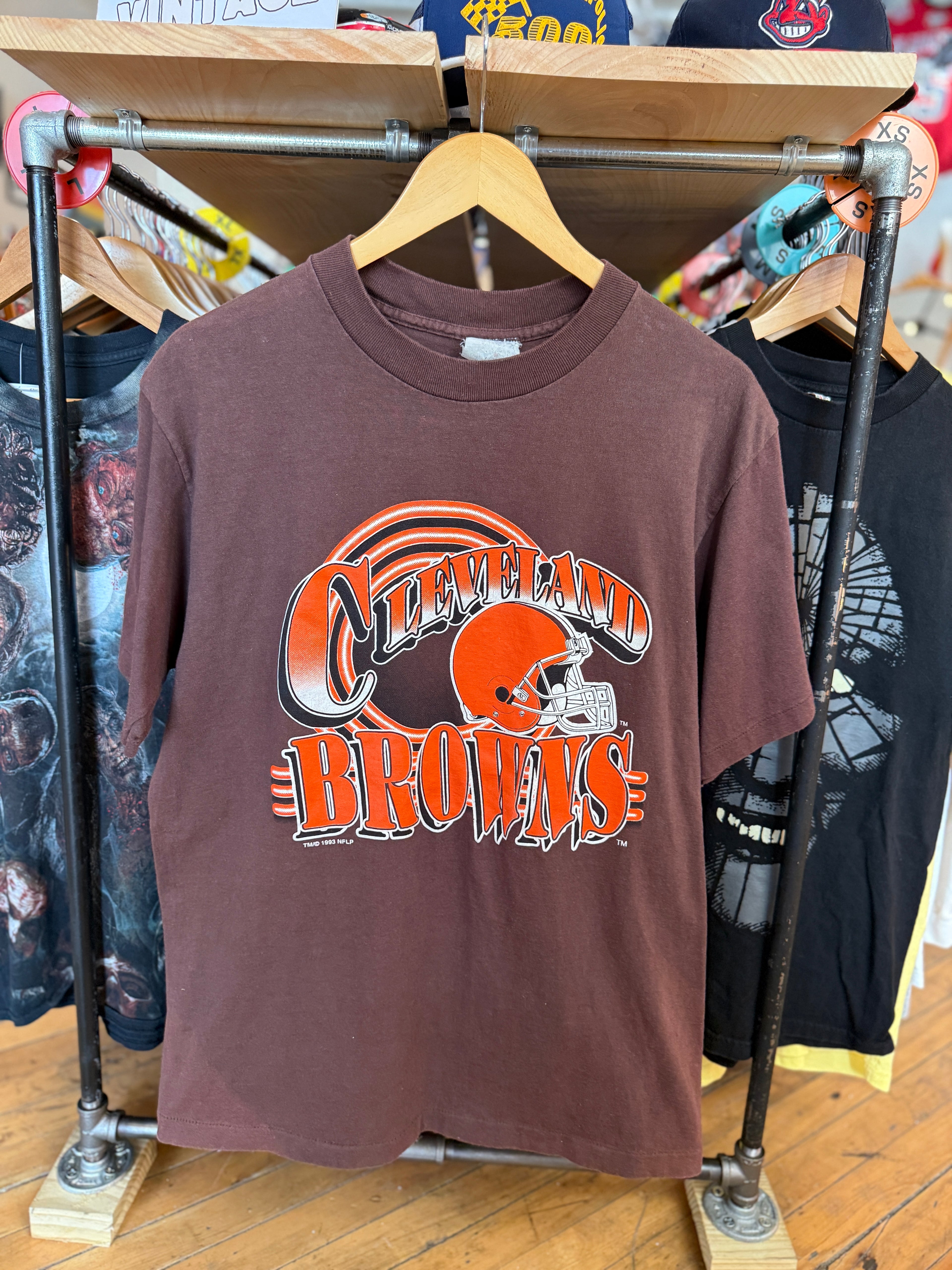 Vintage Cleveland Browns 1993 Graphic Tee | size L