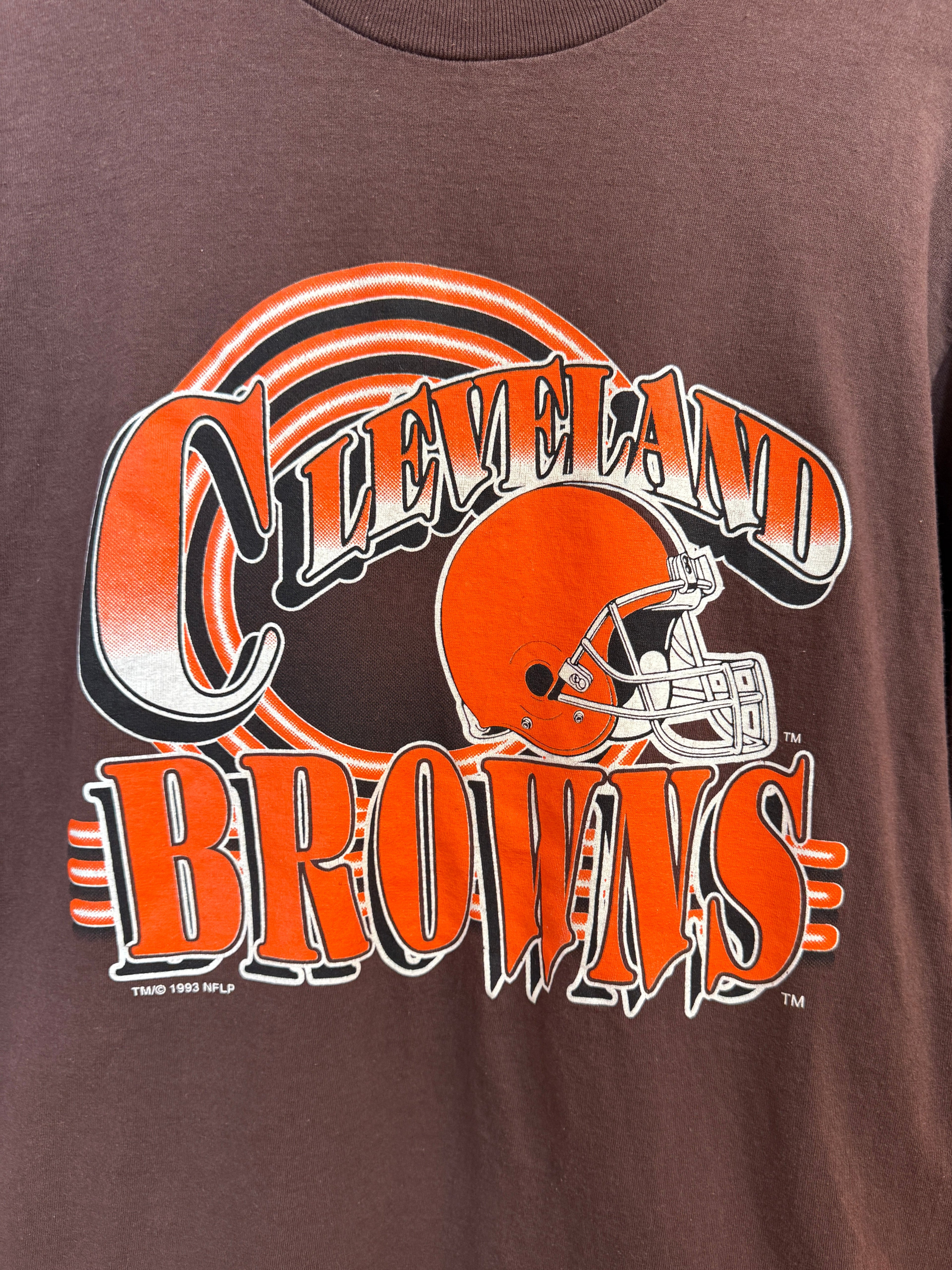 Vintage Cleveland Browns 1993 Graphic Tee | size L