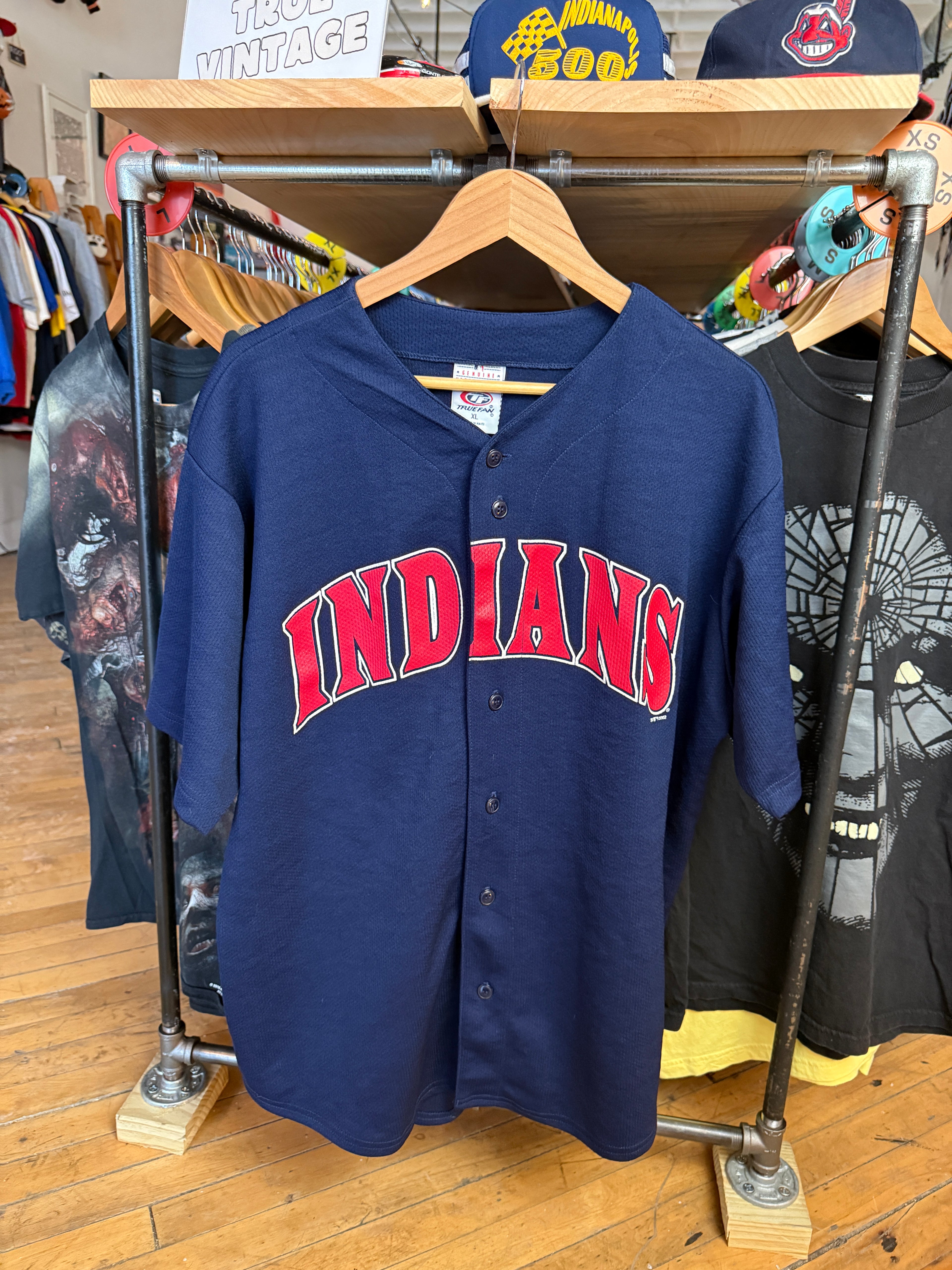 Cleveland Indians Vintage Jim Thome Jersey 2002 | size XL