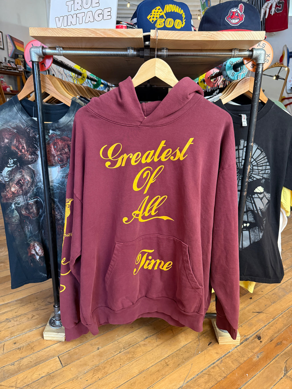 LL Cool J x CLONEY Hoodie EXCLUSIVE Greatest of All Time | size XXL