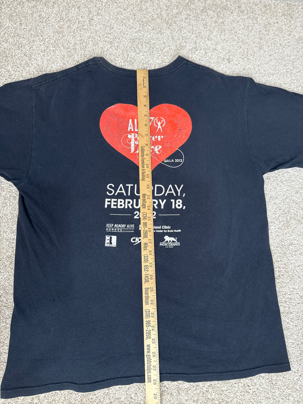 Muhammed Ali's 70th Birthday Party Graphic Tee | cut tag fits M/L