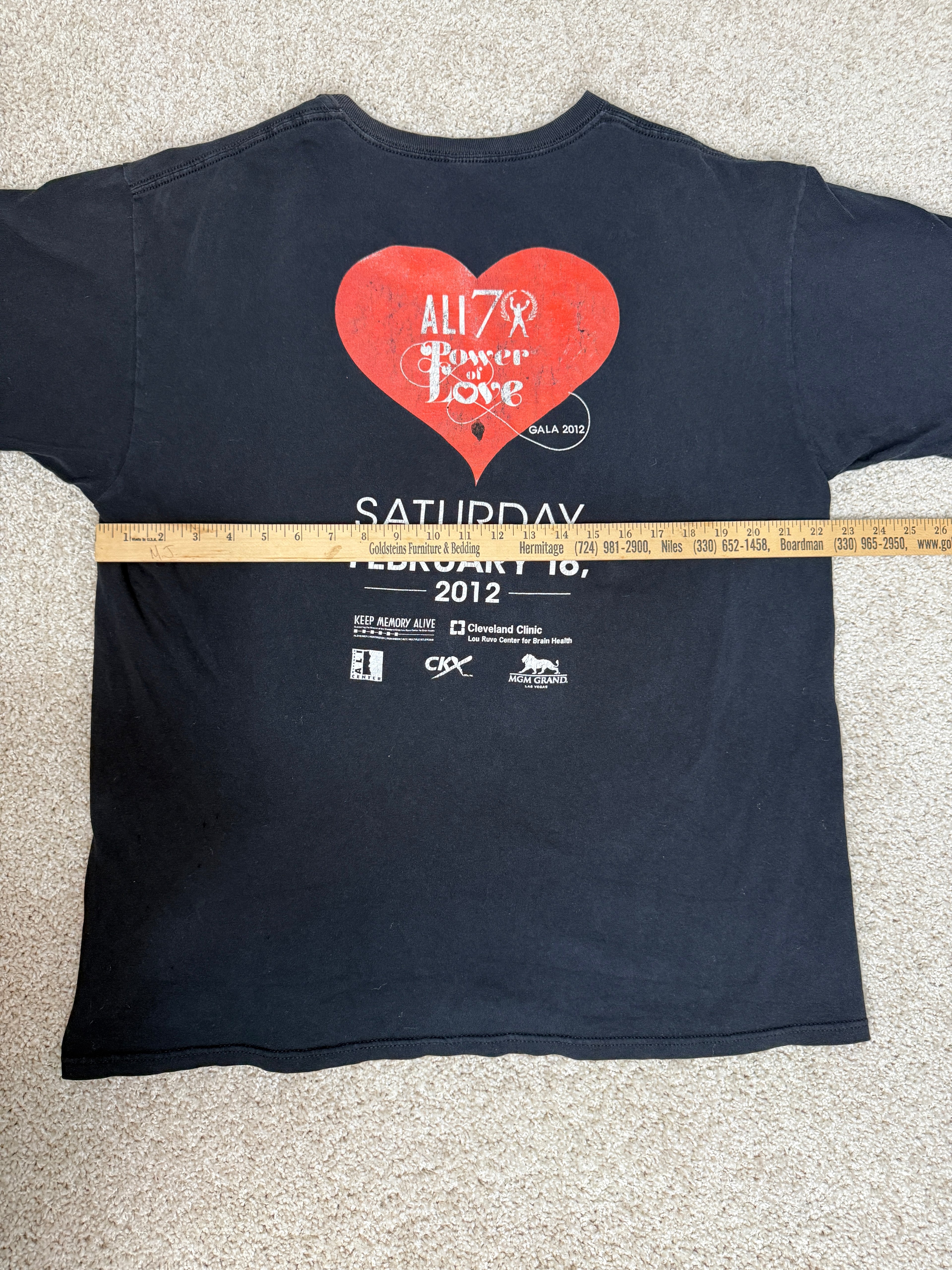 Muhammed Ali's 70th Birthday Party Graphic Tee | cut tag fits M/L