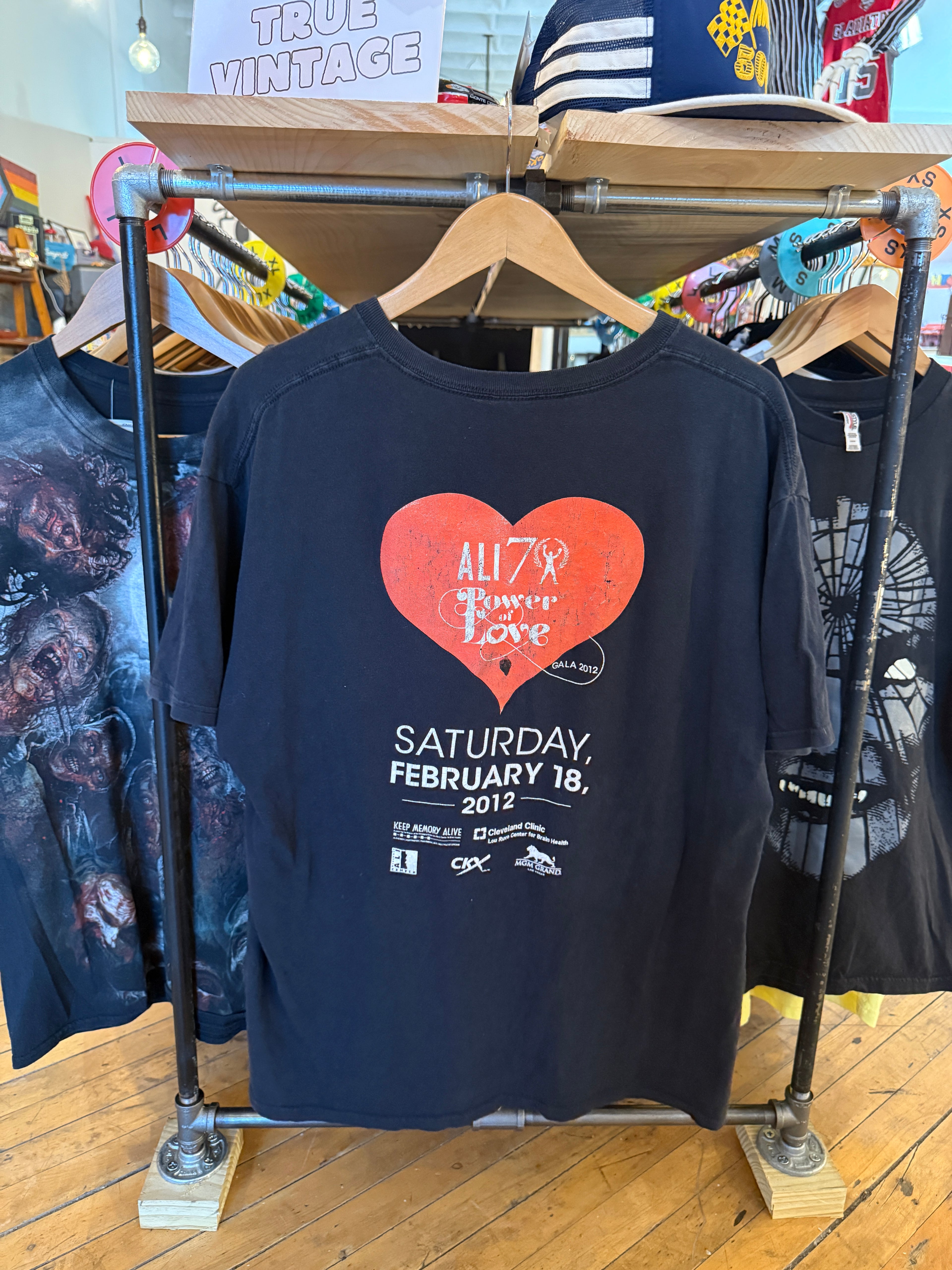 Muhammed Ali's 70th Birthday Party Graphic Tee | cut tag fits M/L