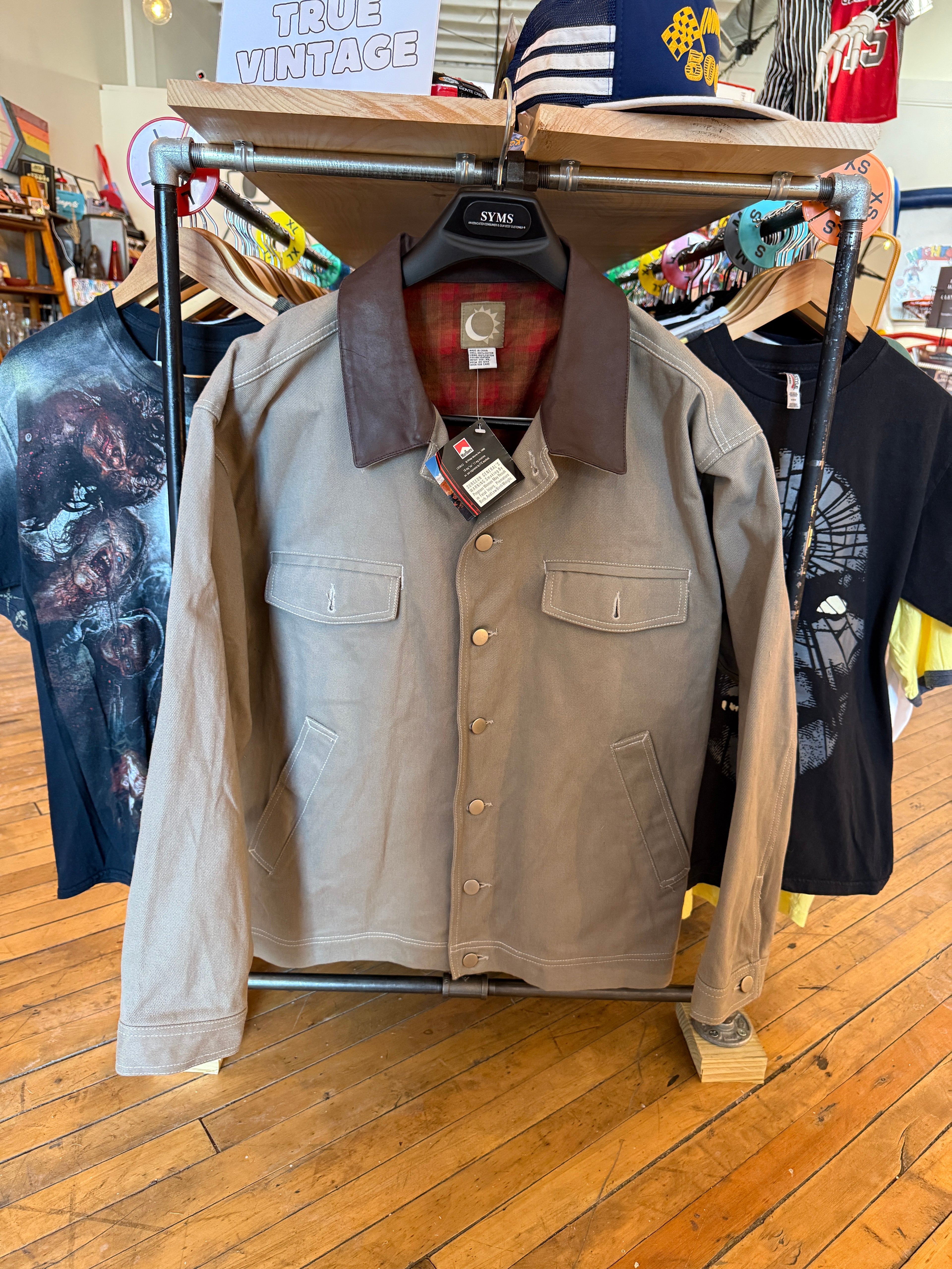 Vintage 1998-'99 Marlboro Heavy Button Up Jacket | size XL