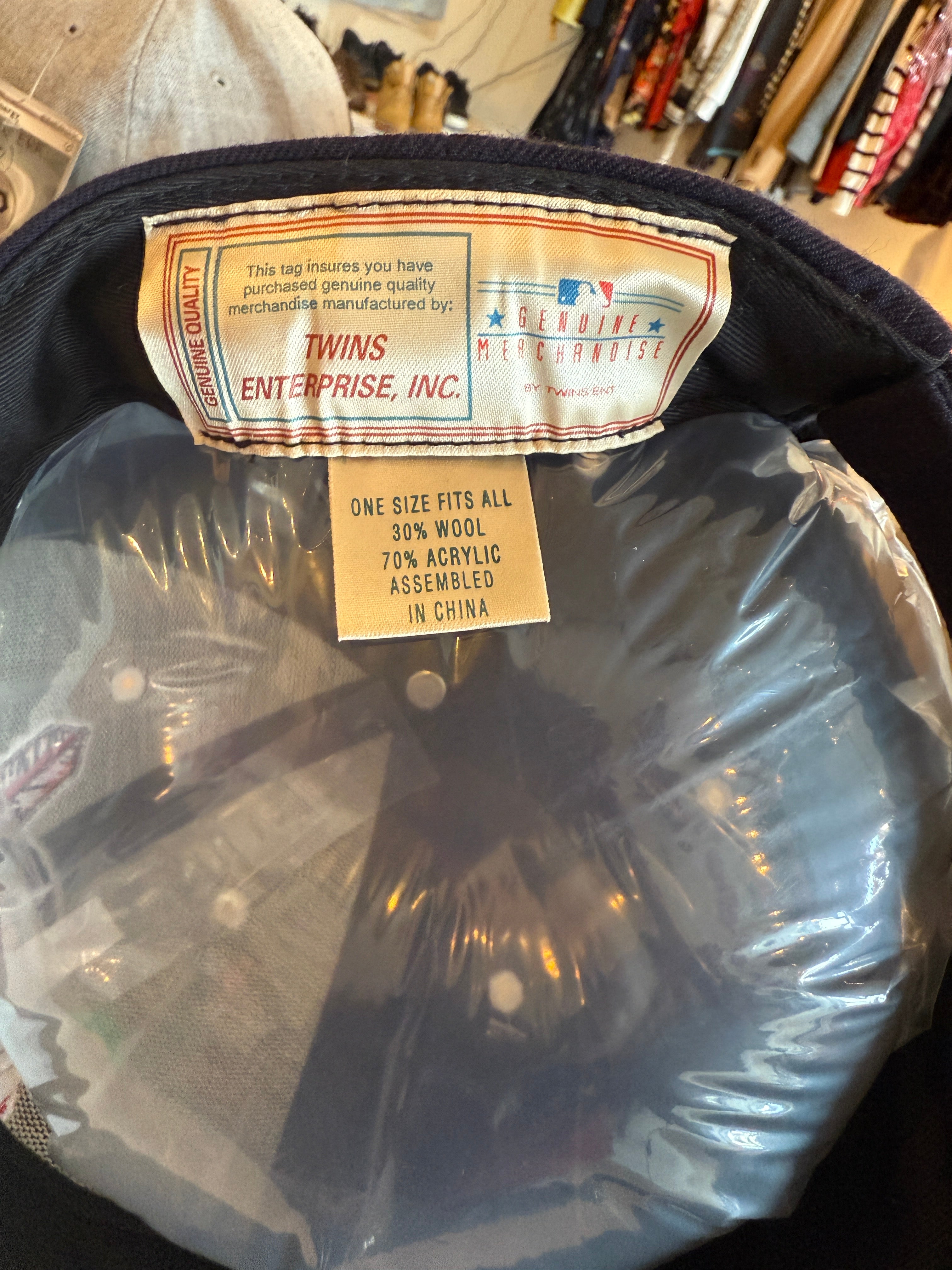 Vintage Cleveland Indians Hat Genuine Merchandise