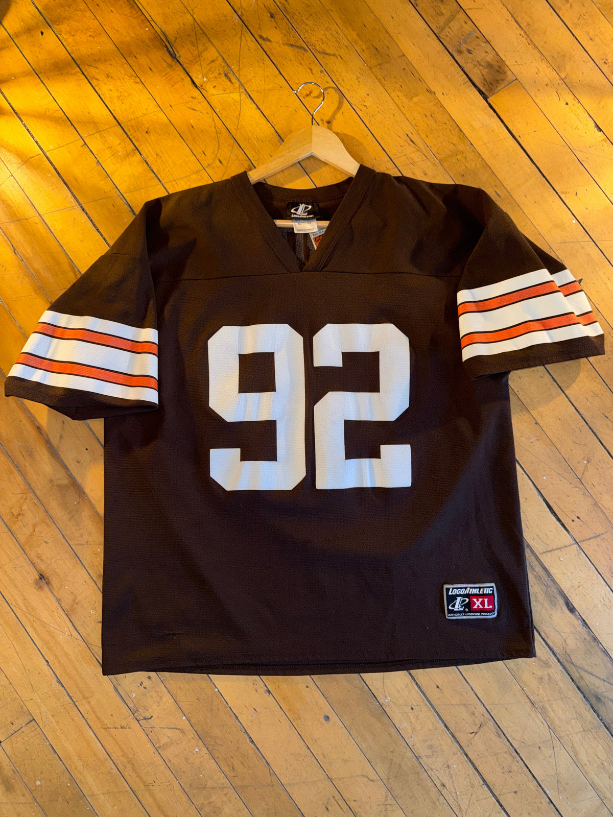 Courtney Brown Vintage Logo Athletic Jersey | Size XL