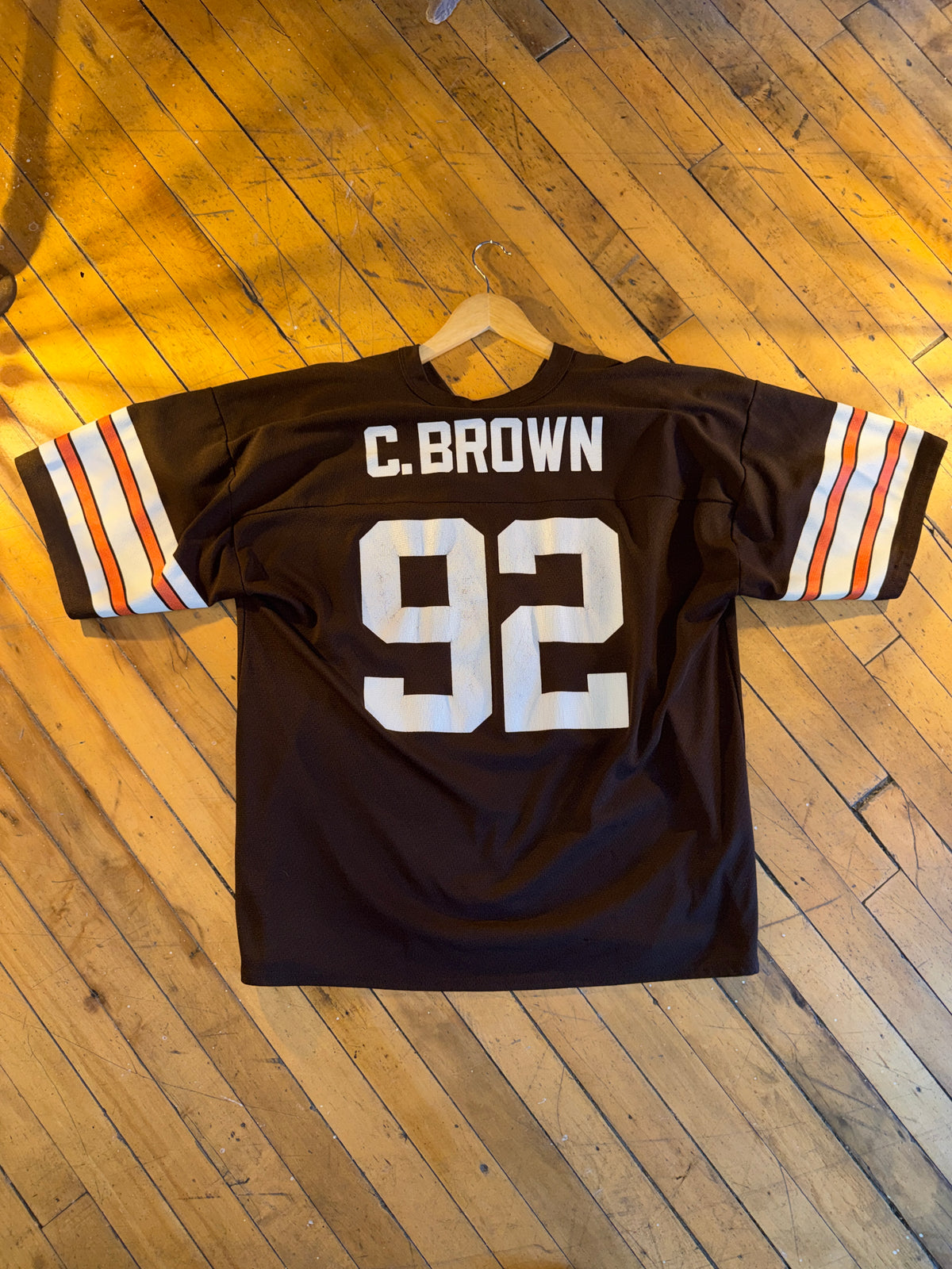 Courtney Brown Vintage Logo Athletic Jersey | Size XL