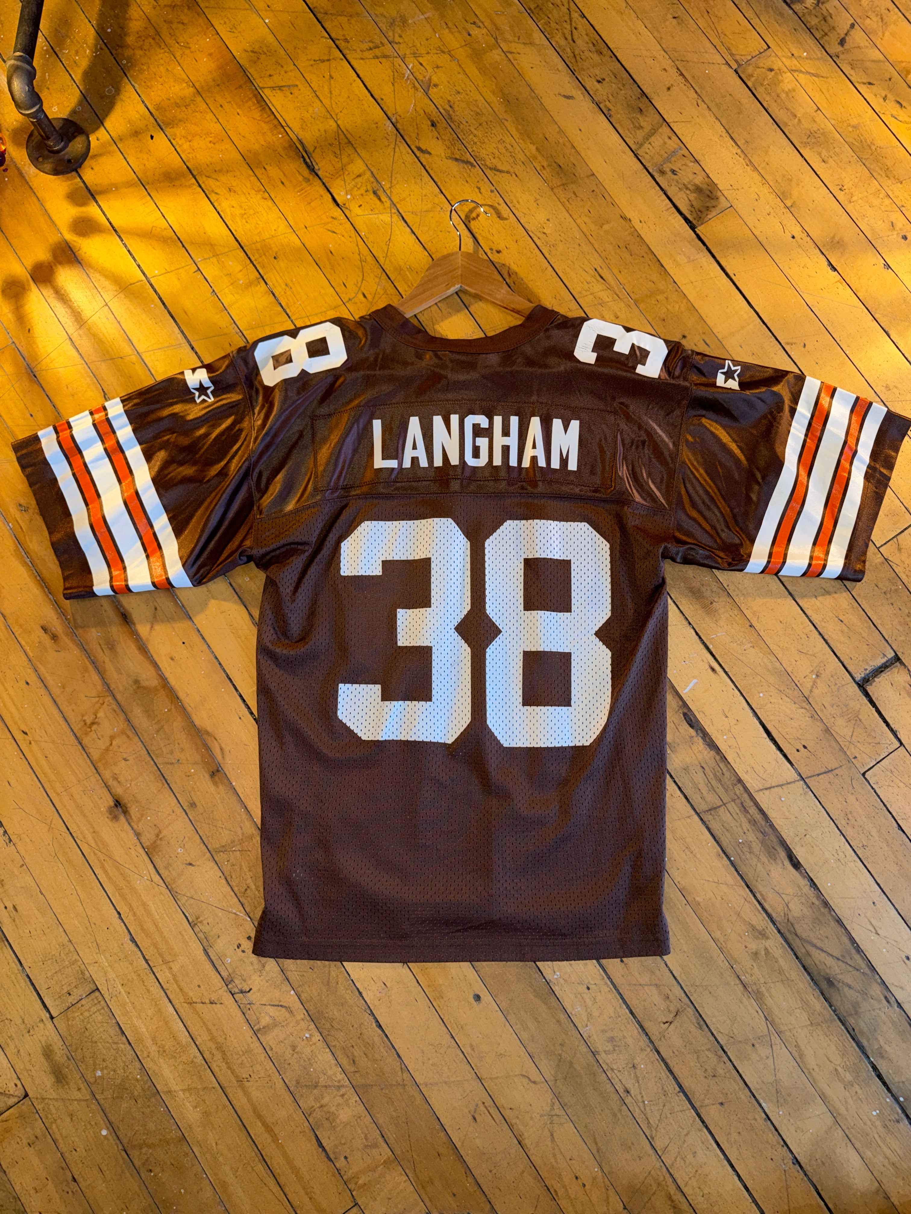 Antonio Langham Browns STARTER Jersey | Size 46/M – Spooky's Studio