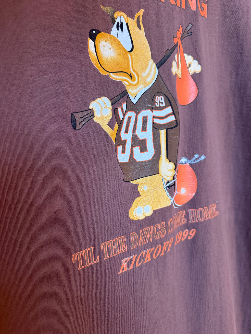 1999 No Barking Til The Dawgs Come Home | Size XXL