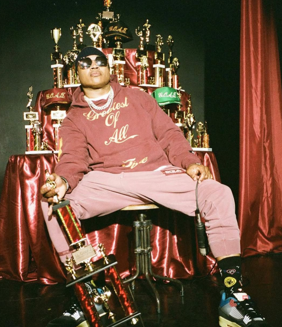 LL Cool J x CLONEY Hoodie EXCLUSIVE Greatest of All Time | size XXL