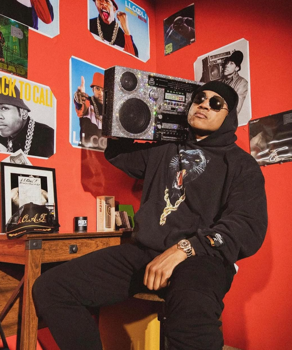 LL Cool J x CLONEY Hoodie EXCLUSIVE Panther | size XXL